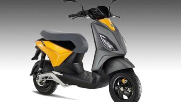 Piaggio launches its updated electric scooter Piaggio 1
