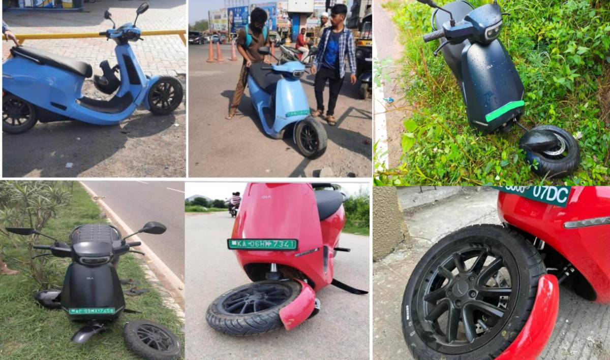 Ola Scooter Front Fork Suspension breaks creates buzz among users