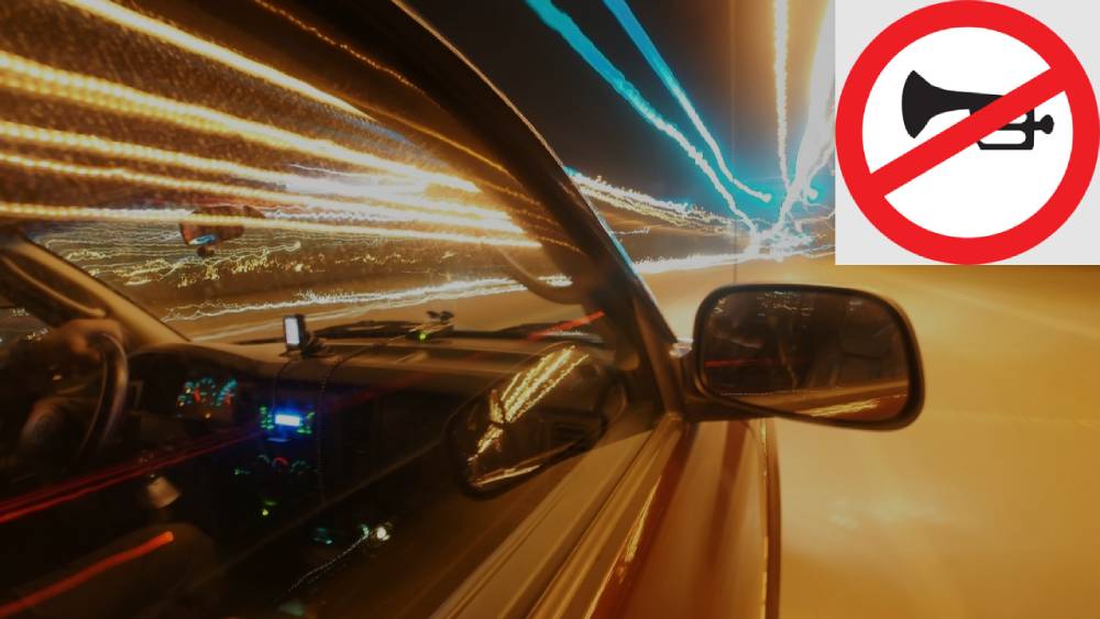 Why Blowing Horn At Night On Highways Is Probhited?