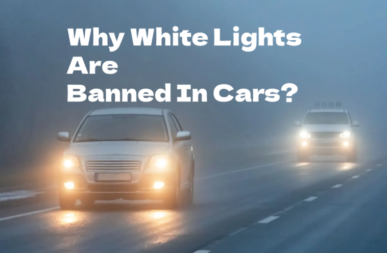 Why White Lights Are Banned In Cars?