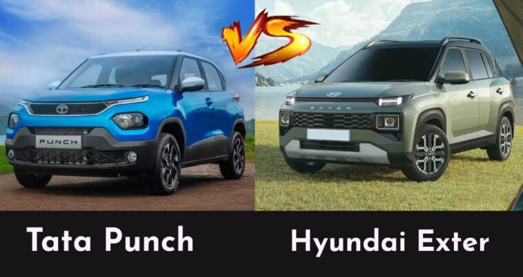 Tata Punch Vs Hyundai Exter