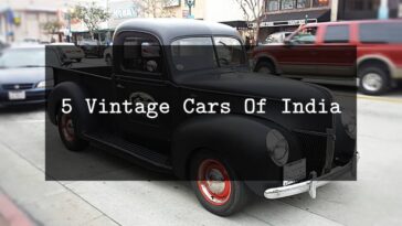 5 Vintage Cars Of India